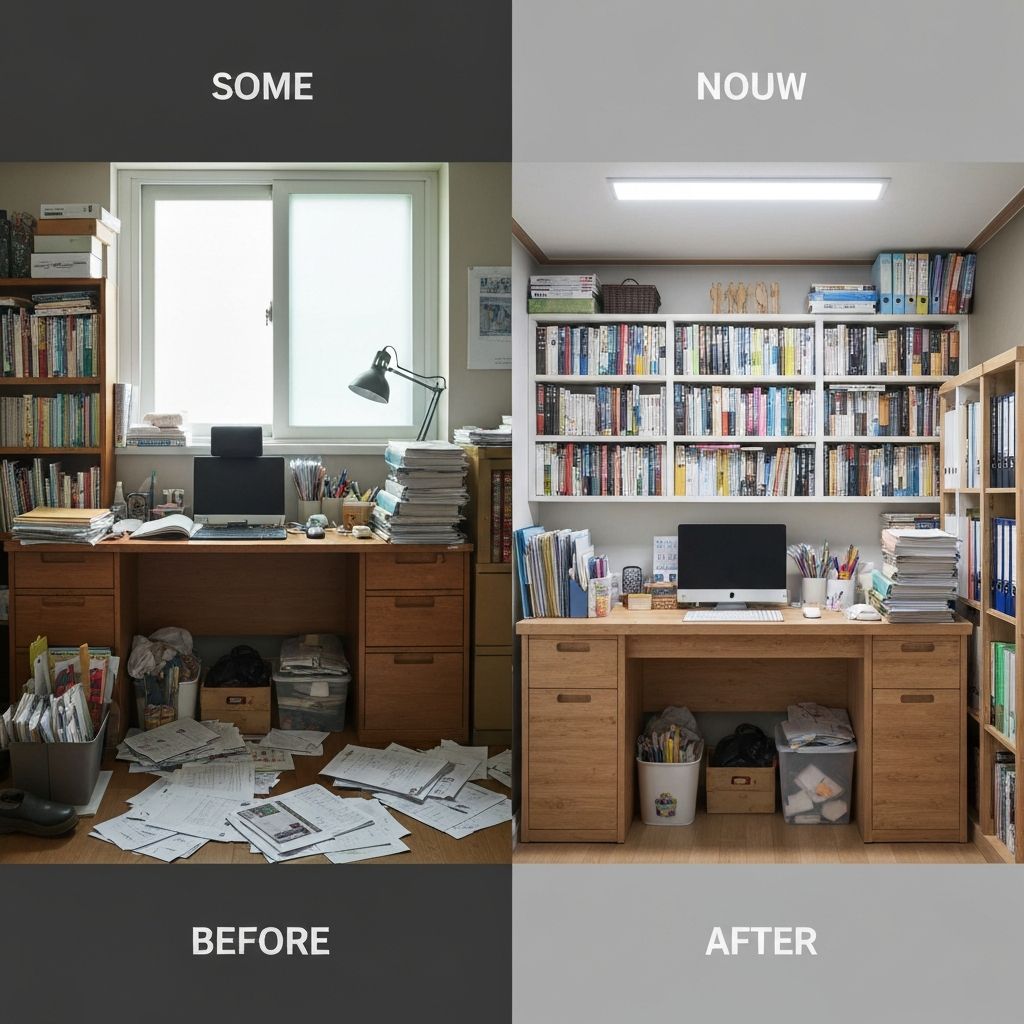 청소 전후 비교